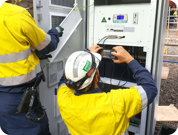Energy infrastructure site connected to investment portfolio